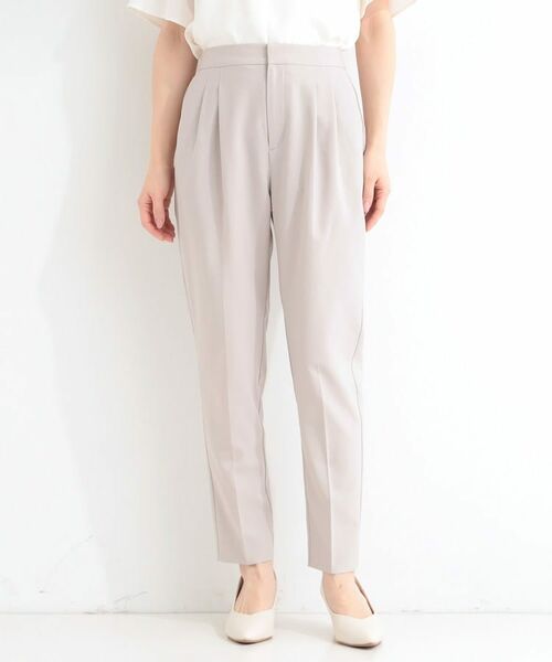 SHOO・LA・RUE / シューラルー パンツ | 【セットアップ可】タックテーパードパンツ | 詳細22