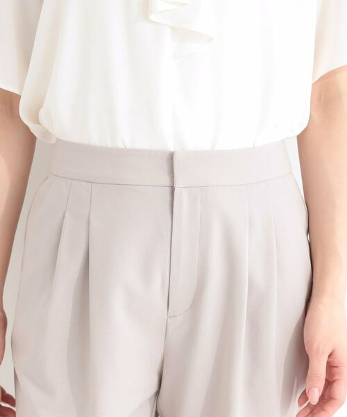 SHOO・LA・RUE / シューラルー パンツ | 【セットアップ可】タックテーパードパンツ | 詳細25