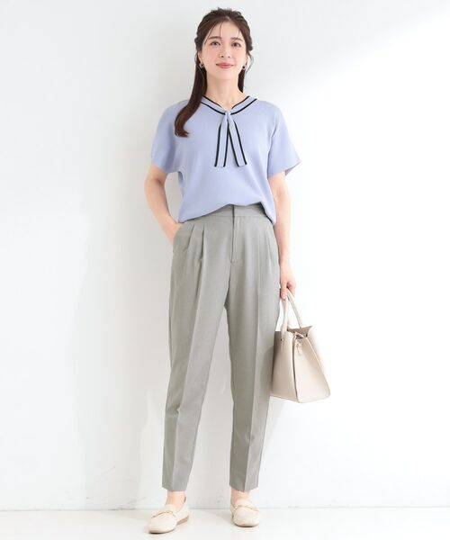 SHOO・LA・RUE / シューラルー パンツ | 【セットアップ可】タックテーパードパンツ | 詳細5