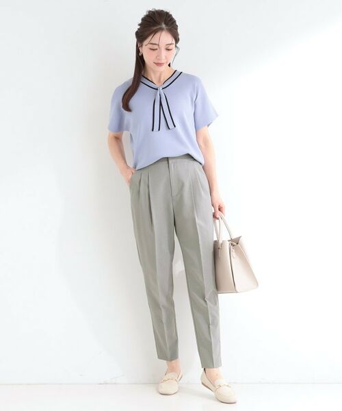 SHOO・LA・RUE / シューラルー パンツ | 【セットアップ可】タックテーパードパンツ | 詳細6