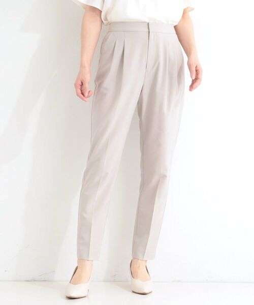 SHOO・LA・RUE / シューラルー パンツ | 【セットアップ可】タックテーパードパンツ | 詳細8