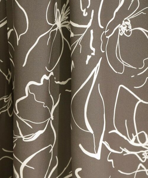 SHOO・LA・RUE / シューラルー ショート・ハーフ・半端丈パンツ | 【S-LL/脚のラインを拾いにくい】大人上品な花柄でコーデが彩る アソートプリントスカーチョ | 詳細16