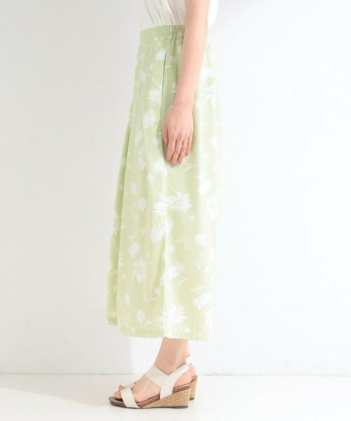 SHOO・LA・RUE / シューラルー ショート・ハーフ・半端丈パンツ | 【S-LL/脚のラインを拾いにくい】大人上品な花柄でコーデが彩る アソートプリントスカーチョ | 詳細18