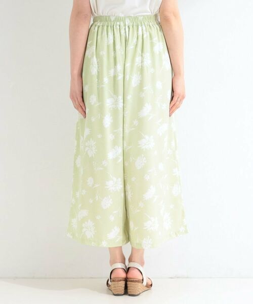 SHOO・LA・RUE / シューラルー ショート・ハーフ・半端丈パンツ | 【S-LL/脚のラインを拾いにくい】大人上品な花柄でコーデが彩る アソートプリントスカーチョ | 詳細19