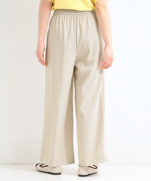 SHOO・LA・RUE / シューラルー パンツ | 【ひんやり/S-LL/セットアップ可】着丈選べる 軽凛(かろりん)フラップイージーパンツ | 詳細17