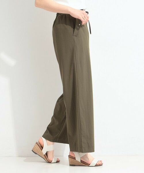 SHOO・LA・RUE / シューラルー パンツ | 【ひんやり/S-LL/セットアップ可】着丈選べる 軽凛(かろりん)フラップイージーパンツ | 詳細23