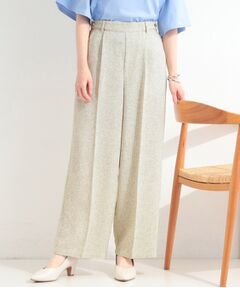SHOO・LA・RUE / シューラルー パンツ | サマーツイード風ワイドパンツ