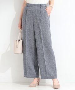 SHOO・LA・RUE / シューラルー パンツ | サマーツイード風ワイドパンツ