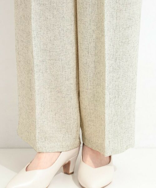 SHOO・LA・RUE / シューラルー パンツ | サマーツイード風ワイドパンツ | 詳細11