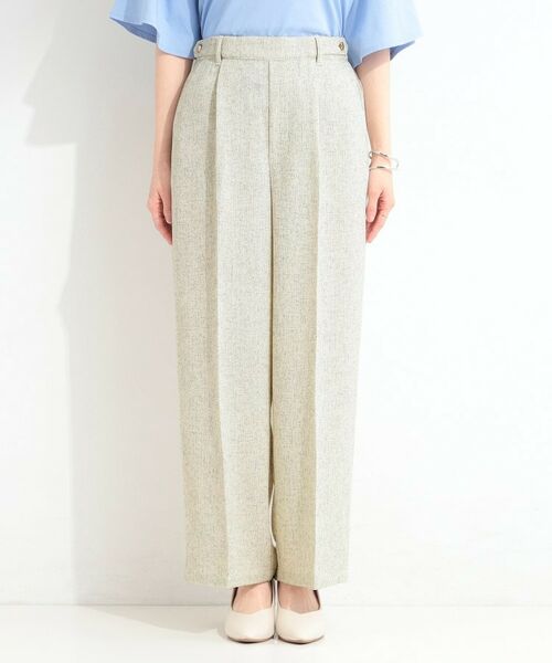 SHOO・LA・RUE / シューラルー パンツ | サマーツイード風ワイドパンツ | 詳細13