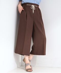 ロープベルトガウチョパンツ
