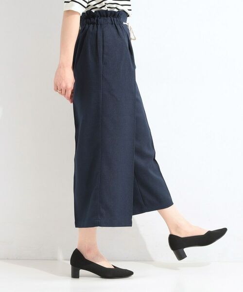 SHOO・LA・RUE / シューラルー ショート・ハーフ・半端丈パンツ | ロープベルトガウチョパンツ | 詳細10