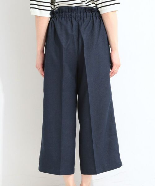 SHOO・LA・RUE / シューラルー ショート・ハーフ・半端丈パンツ | ロープベルトガウチョパンツ | 詳細15