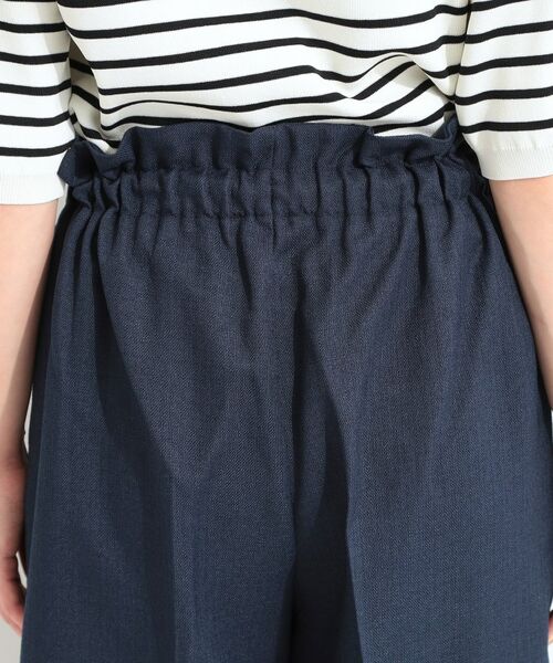 SHOO・LA・RUE / シューラルー ショート・ハーフ・半端丈パンツ | ロープベルトガウチョパンツ | 詳細17