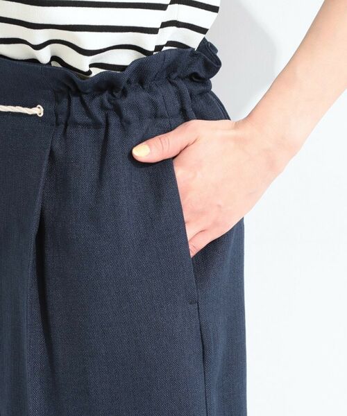 SHOO・LA・RUE / シューラルー ショート・ハーフ・半端丈パンツ | ロープベルトガウチョパンツ | 詳細18