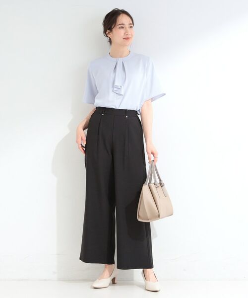 SHOO・LA・RUE / シューラルー パンツ | 麻調ワイドパンツ | 詳細7