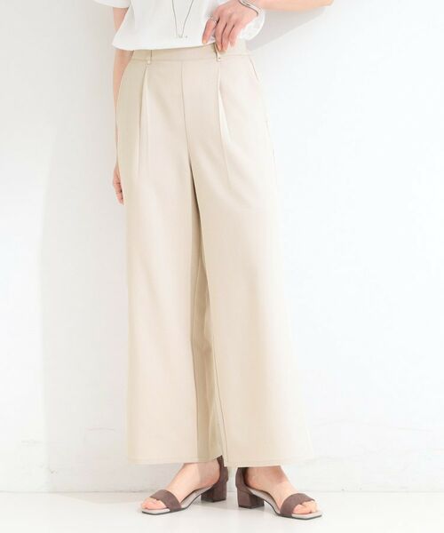 SHOO・LA・RUE / シューラルー パンツ | 麻調ワイドパンツ | 詳細9