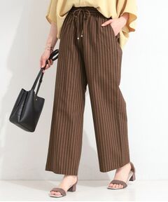 SHOO・LA・RUE / シューラルー パンツ | サッカーストライプイージーパンツ