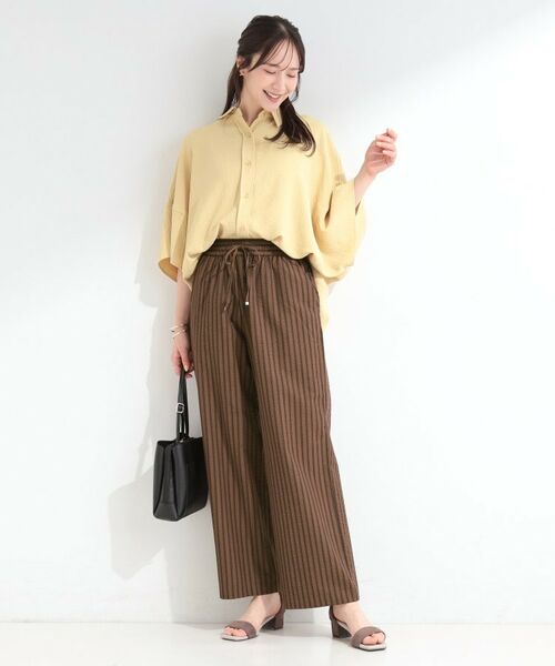 SHOO・LA・RUE / シューラルー パンツ | サッカーストライプイージーパンツ | 詳細11