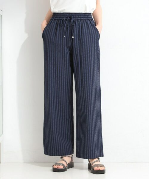 SHOO・LA・RUE / シューラルー パンツ | サッカーストライプイージーパンツ | 詳細15