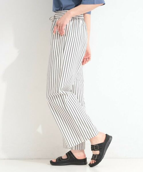 SHOO・LA・RUE / シューラルー パンツ | サッカーストライプイージーパンツ | 詳細2