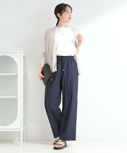 SHOO・LA・RUE / シューラルー パンツ | サッカーストライプイージーパンツ | 詳細20