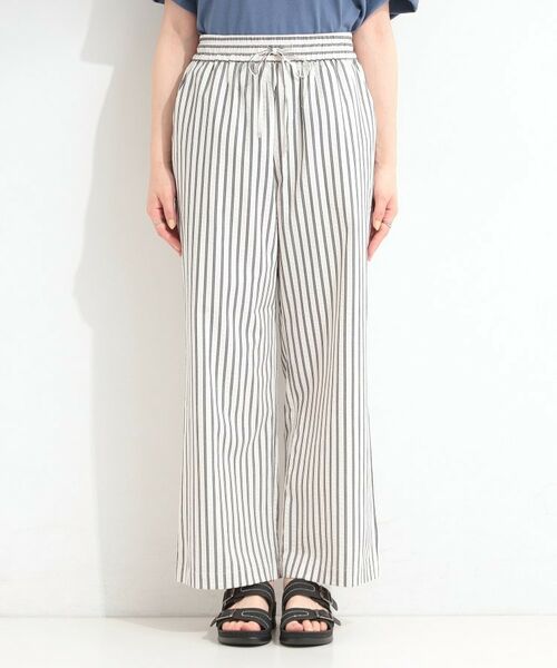 SHOO・LA・RUE / シューラルー パンツ | サッカーストライプイージーパンツ | 詳細22