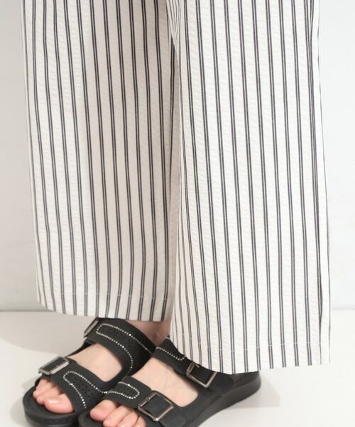 SHOO・LA・RUE / シューラルー パンツ | サッカーストライプイージーパンツ | 詳細27