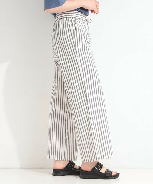 SHOO・LA・RUE / シューラルー パンツ | サッカーストライプイージーパンツ | 詳細4