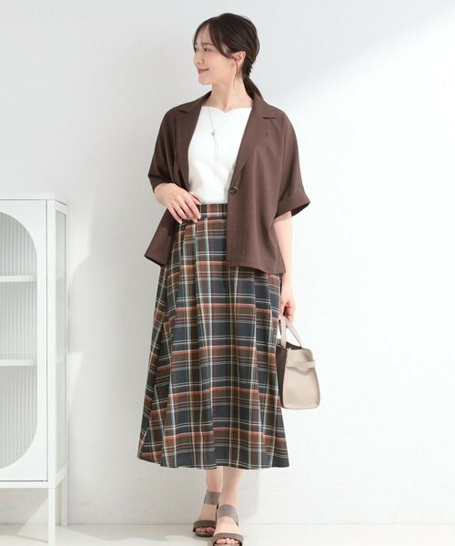 SHOO・LA・RUE / シューラルー スカート | チェックフレアスカート | 詳細7