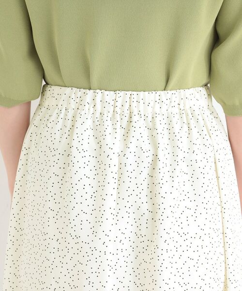 SHOO・LA・RUE / シューラルー ロング・マキシ丈スカート | 【イージーケア】ドット柄ギャザースカート | 詳細12