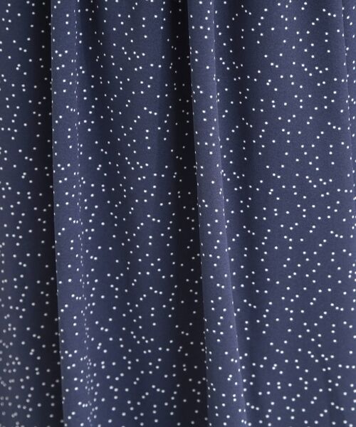 SHOO・LA・RUE / シューラルー ロング・マキシ丈スカート | 【イージーケア】ドット柄ギャザースカート | 詳細7