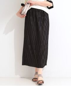 SHOO・LA・RUE / シューラルー ロング・マキシ丈ワンピース | 【S-LL/洗濯機可】変形プリーツで差が付く ナロースカート