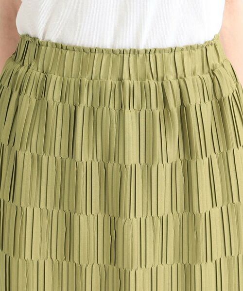 SHOO・LA・RUE / シューラルー ロング・マキシ丈ワンピース | 【S-LL/洗濯機可】変形プリーツで差が付く ナロースカート | 詳細12