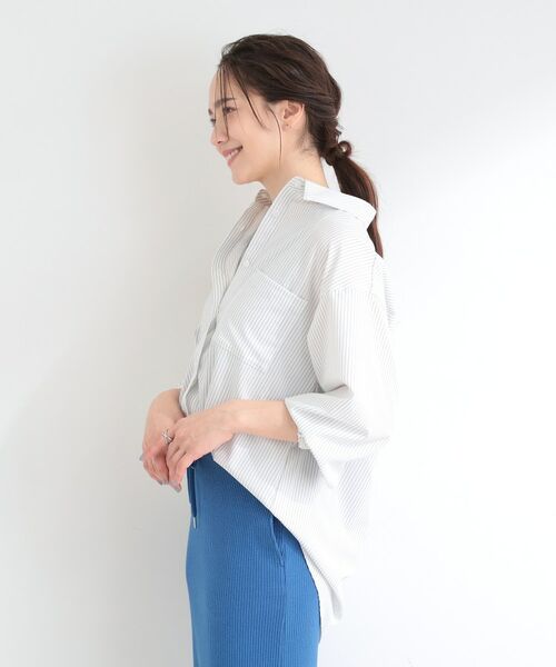 SHOO・LA・RUE / シューラルー シャツ・ブラウス | ラッシュガード前あきシャツ | 詳細1