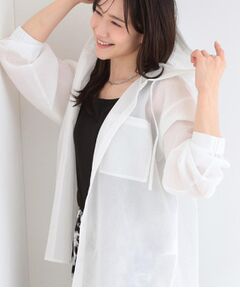 SHOO・LA・RUE / シューラルー シャツ・ブラウス | 【さらり快適/洗濯機可/S-LL】紫外線対策にも ライトな着心地 シャツパーカ