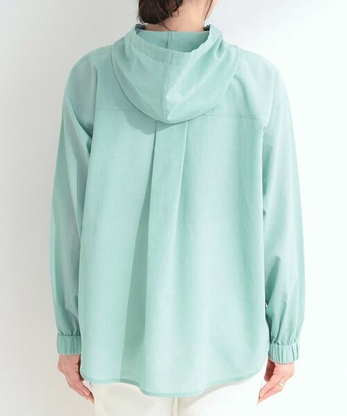 SHOO・LA・RUE / シューラルー シャツ・ブラウス | 【さらり快適/洗濯機可/S-LL】紫外線対策にも ライトな着心地 シャツパーカ | 詳細15