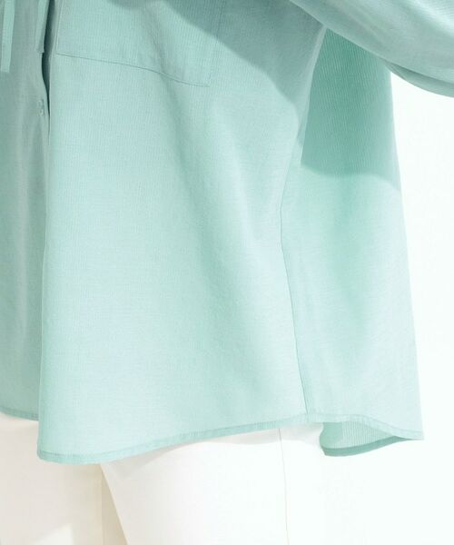 SHOO・LA・RUE / シューラルー シャツ・ブラウス | 【さらり快適/洗濯機可/S-LL】紫外線対策にも ライトな着心地 シャツパーカ | 詳細19