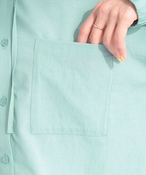 SHOO・LA・RUE / シューラルー シャツ・ブラウス | 【さらり快適/洗濯機可/S-LL】紫外線対策にも ライトな着心地 シャツパーカ | 詳細20