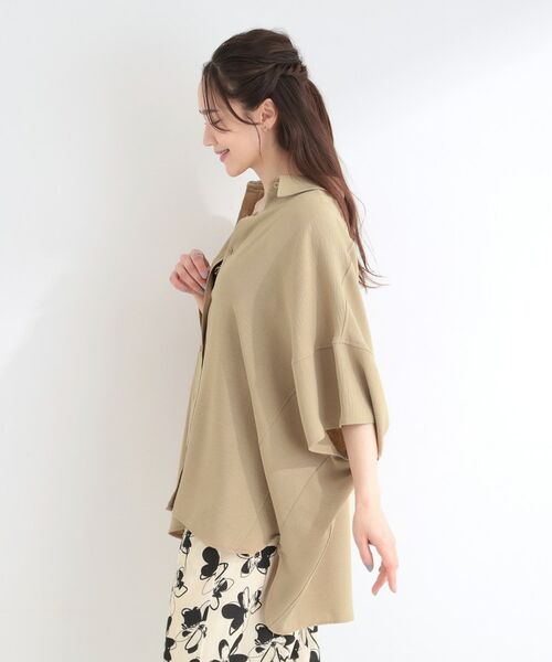 SHOO・LA・RUE / シューラルー シャツ・ブラウス | 【イジケア】ポンチョ風ゆったりシャツ | 詳細18