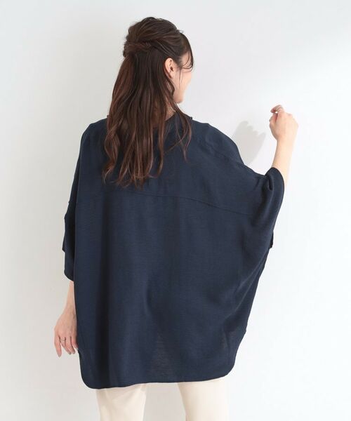 SHOO・LA・RUE / シューラルー シャツ・ブラウス | 【イジケア】ポンチョ風ゆったりシャツ | 詳細26