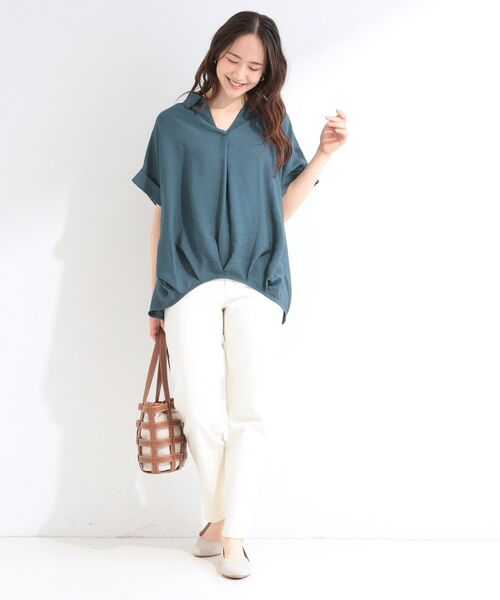 SHOO・LA・RUE / シューラルー シャツ・ブラウス | 【シューアイス】裾タックスキッパーシャツ | 詳細15