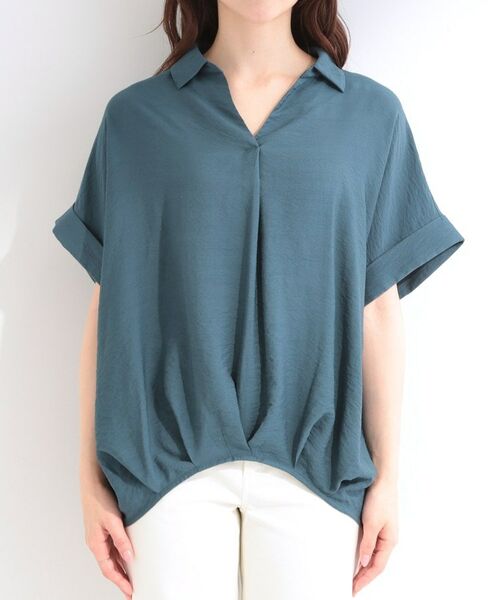 SHOO・LA・RUE / シューラルー シャツ・ブラウス | 【シューアイス】裾タックスキッパーシャツ | 詳細17