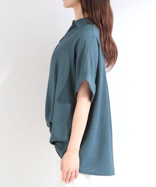 SHOO・LA・RUE / シューラルー シャツ・ブラウス | 【シューアイス】裾タックスキッパーシャツ | 詳細18