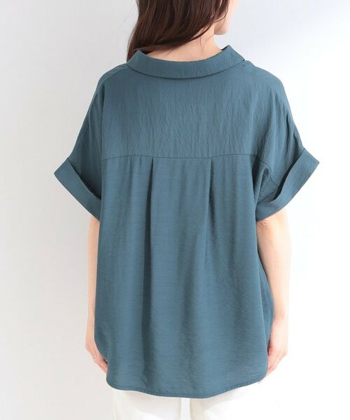 SHOO・LA・RUE / シューラルー シャツ・ブラウス | 【シューアイス】裾タックスキッパーシャツ | 詳細19