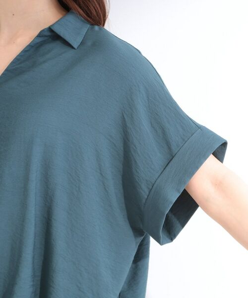 SHOO・LA・RUE / シューラルー シャツ・ブラウス | 【シューアイス】裾タックスキッパーシャツ | 詳細21