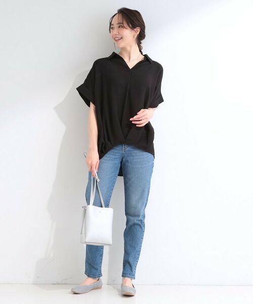 SHOO・LA・RUE / シューラルー シャツ・ブラウス | 【シューアイス】裾タックスキッパーシャツ | 詳細3