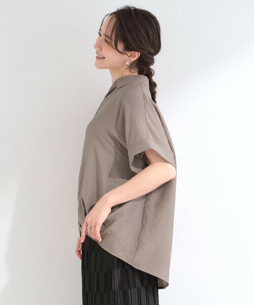 SHOO・LA・RUE / シューラルー シャツ・ブラウス | 【シューアイス】裾タックスキッパーシャツ | 詳細6