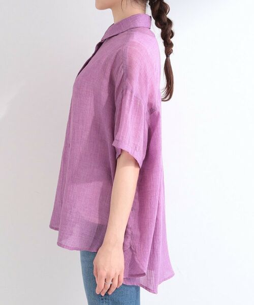 SHOO・LA・RUE / シューラルー シャツ・ブラウス | コットンライク半袖シャツ | 詳細18