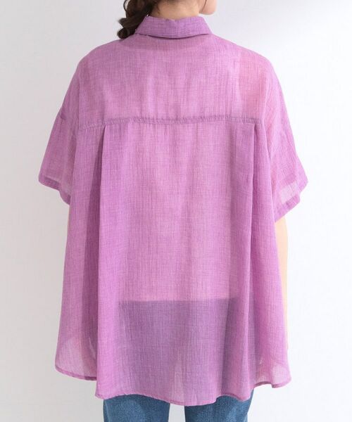 SHOO・LA・RUE / シューラルー シャツ・ブラウス | コットンライク半袖シャツ | 詳細19